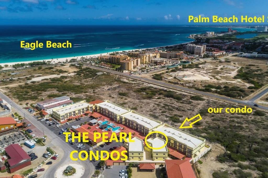 Aruba Condo The Pearl - At Eagle Beach - Minute Walk! Палм Бийч Екстериор снимка